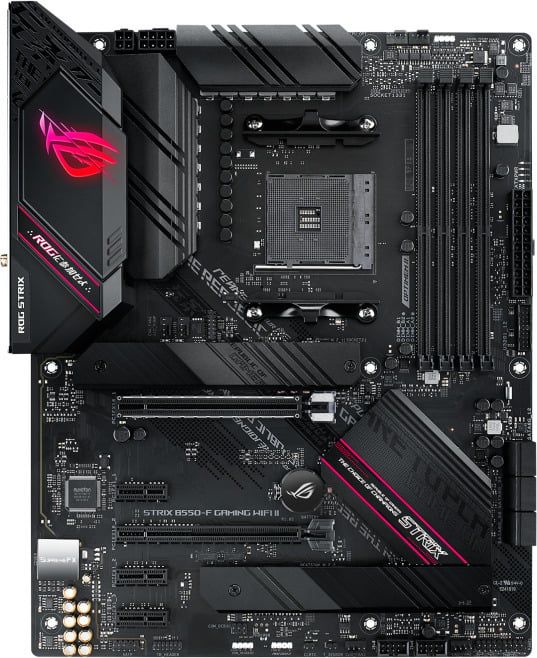 ASUS ROG STRIX B550-F GAMING WIFI II AM4 Socket 4x4DDR 1xHDMI 1xDP 2xM.2